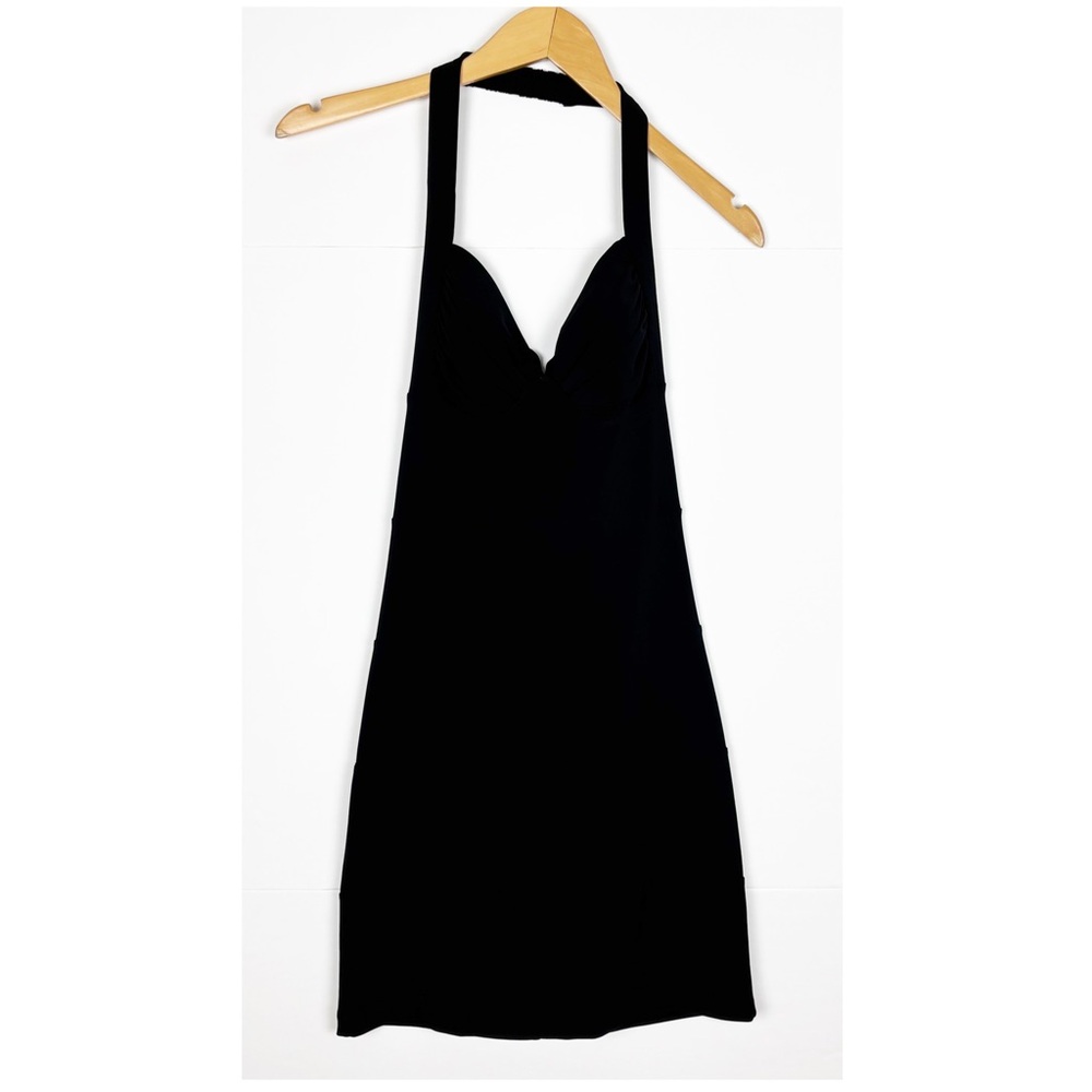 Wishes Wishes Wishes Black Halter Dress Size Small